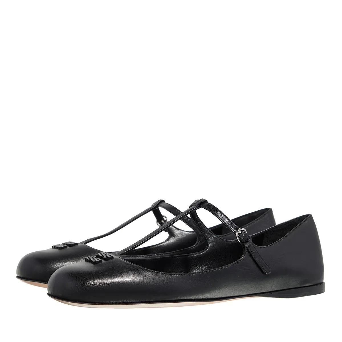 Miu Miu Loafers & Ballerinas - Ballet Flats - Gr. 36 (EU) - in Schwarz - für Damen