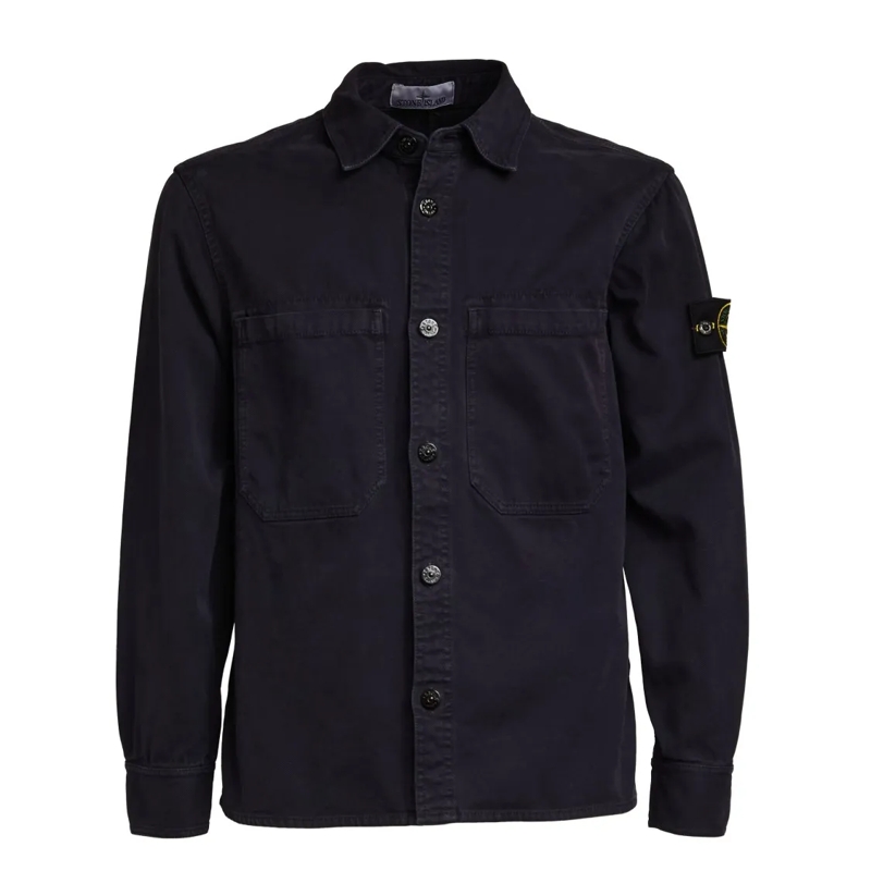 Stone Island Legeres Oberteil Shirts Blue blau