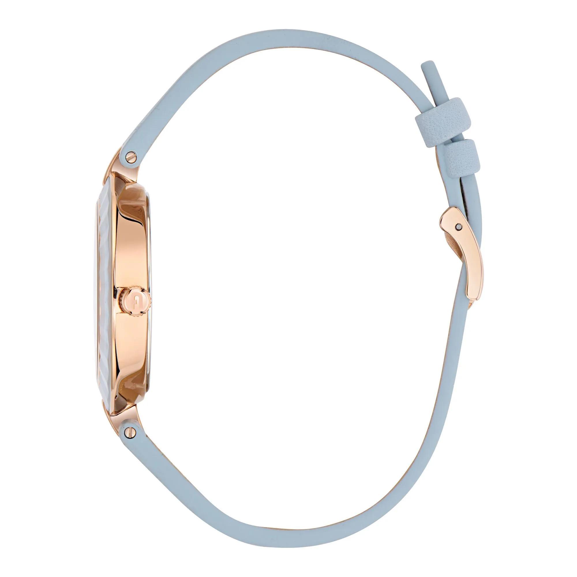 Thumbnail - Furla Uhren - Quarz-Analoguhr Furla Logo Links Multifunction - Gr. unisize - in Blau - für Damen