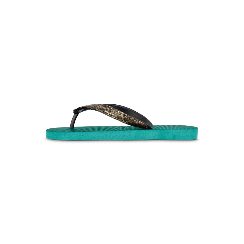 UZURII Flip Flops Zehentrenner Python Bronze natur(Image 3)