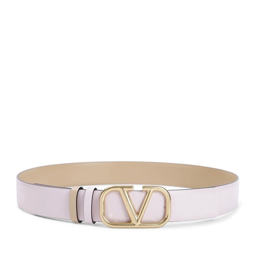 Valentino Omkeerbare Riem Vlogo Signature Reversible Belt Pink