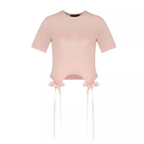 Simone Rocha Bow Tails T-Shirt - Cotton - Pale Pink Pink 