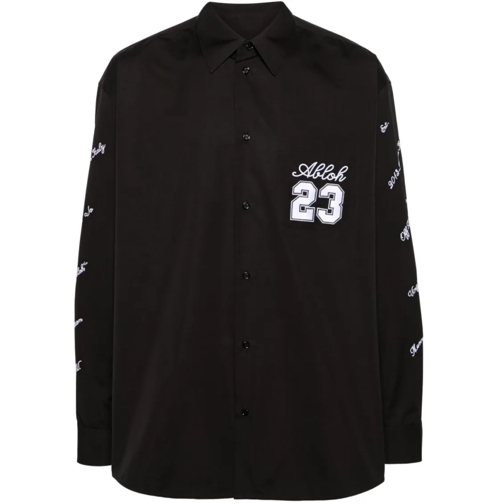 Off-White Cotton Shirt Black Shirts