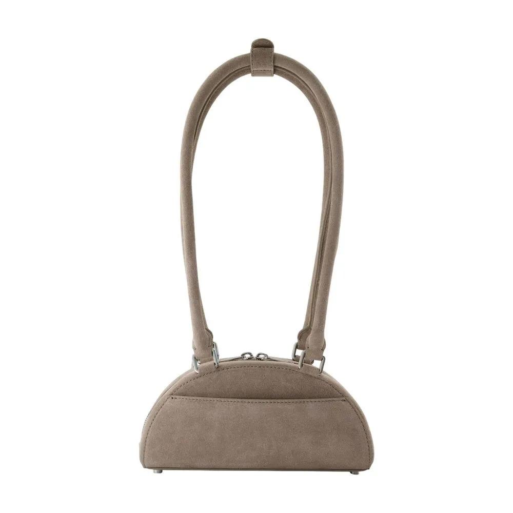 Self-portrait Hobo bags Mini Shoulder Bag With Charm Detail in grijs