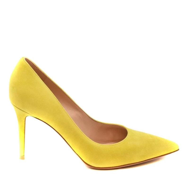 Gianvito Rossi Escarpins Decollete Lightgreen (lime) grün