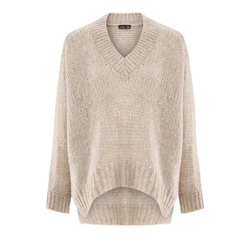 VAN LAACK  Pullover Uni beige