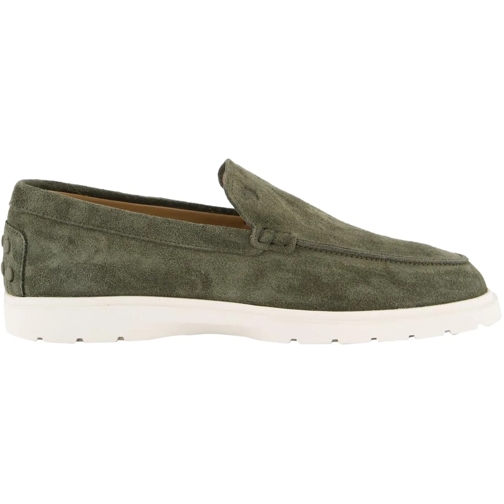 Tod's Mocassin Heren Ibrido Loafer Groen grün