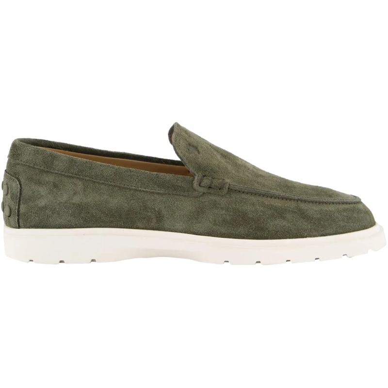 Tod's Loafer Heren Ibrido Loafer Groen grün