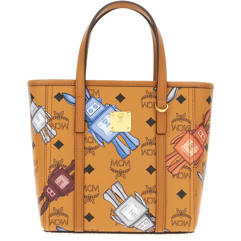 MCM Schultertasche Mcm Printed canvas Toni handbag mehrfarbig