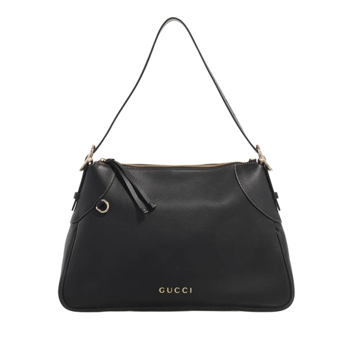 Gucci Schultertasche GG Emblem Shoulder Bag Black