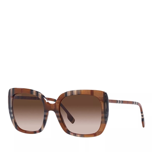 Burberry Sunglasses 0BE4323 Check Brown Lunettes de soleil