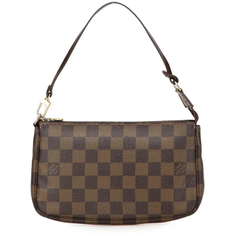 Louis Vuitton Schultertasche Damier Ebene Pochette Accessoires braun