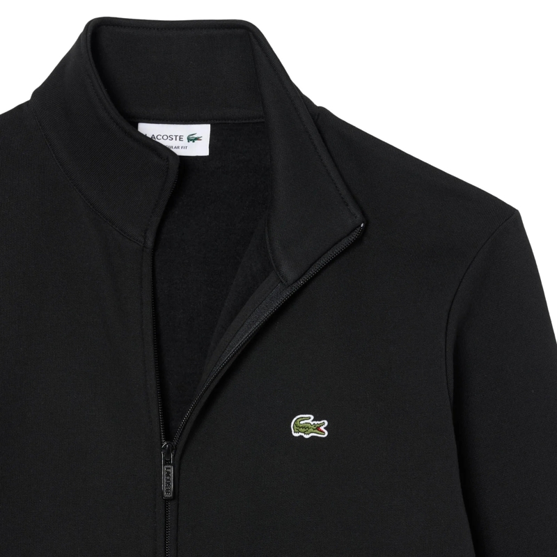 Lacoste  LACOSTE Herren Sweatjacke. Einfarbige Basic Zip-Ja schwarz(Image 2)