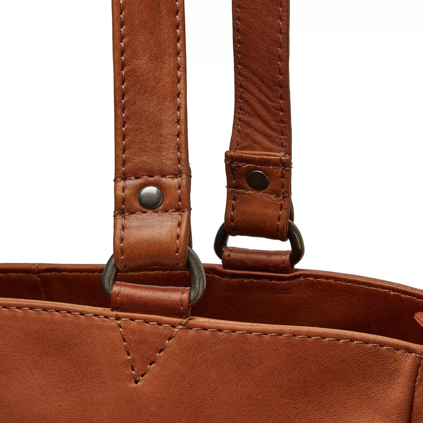 Thumbnail - The Chesterfield Brand Shopper - Berlin Shopper - Gr. unisize - in Cognacbraun - für Damen