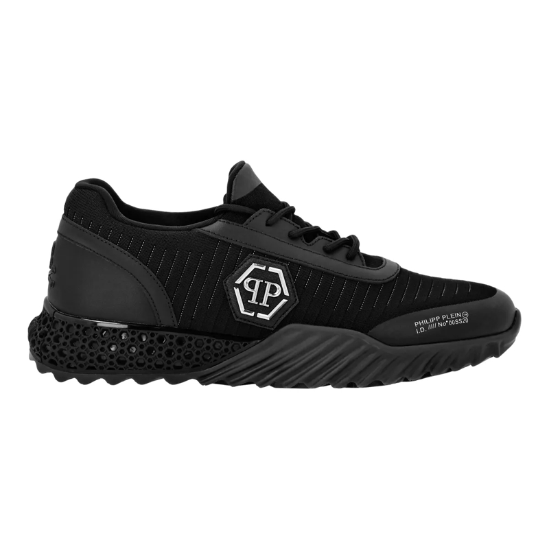 Philipp Plein Low-Top-Sneaker Runner Sneaker Hexagon schwarz