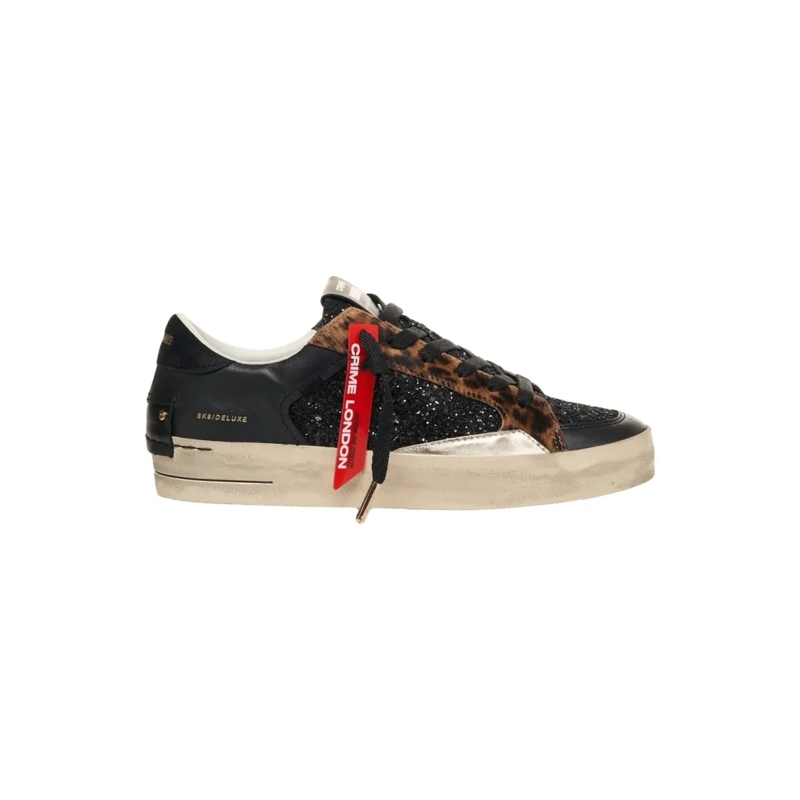 CRIME LONDON Sneaker basse Sk8 Deluxe' Sneakers Black