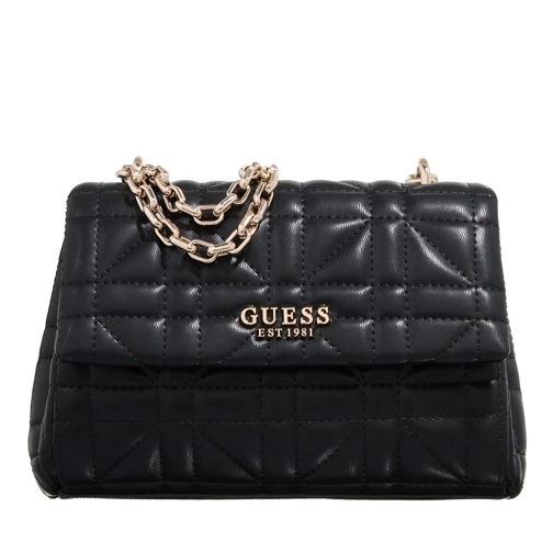 Guess Crossbody Bag Assia Convertible Xbody Flap Black