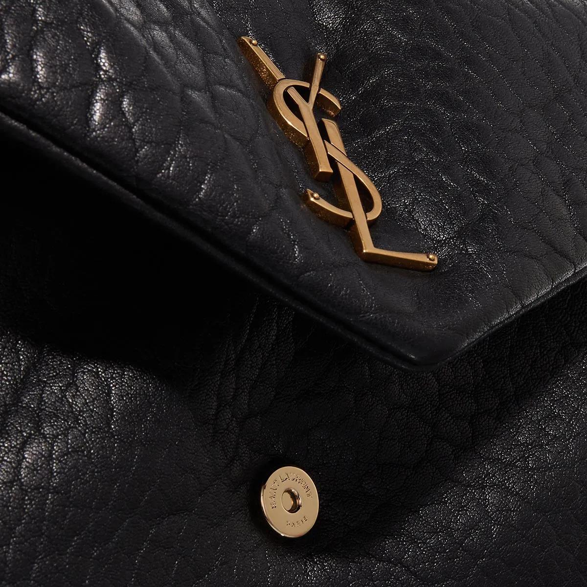 Saint Laurent Crossbody bags Calypso Medium in zwart