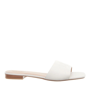 サンダル・ミュール LAUREN RALPH LAUREN EVERLEY SLD SANDALS SLIDE (53262) Womens Lauren By Ralph Lauren Everley Slide Sandals In Pink