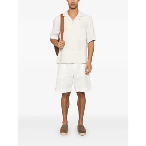Eleventy Chemises Short-Sleeve Shirt Neutrals (Image 2)