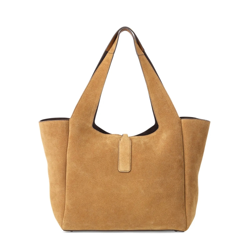 Hogan Crossbody Bag Shopper Trend aus Veloursleder braun(Image 2)