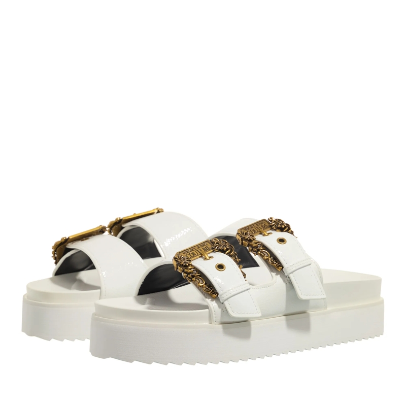 Versace Jeans Couture Slides Fondo Arizona Dis. Sm1 White(Image 3)