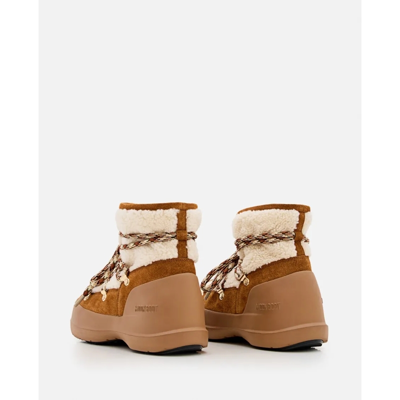 Moonboot Laarzen Mb Luna Boot Shearling Whisky/Off White(Image 5)