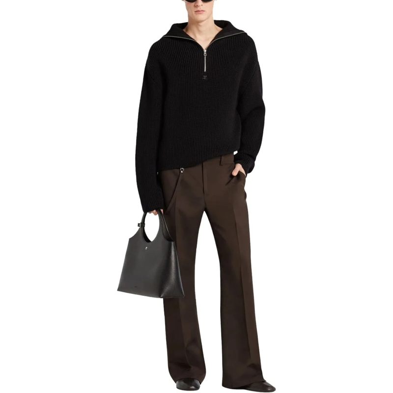 Courrèges  Sweaters Black schwarz