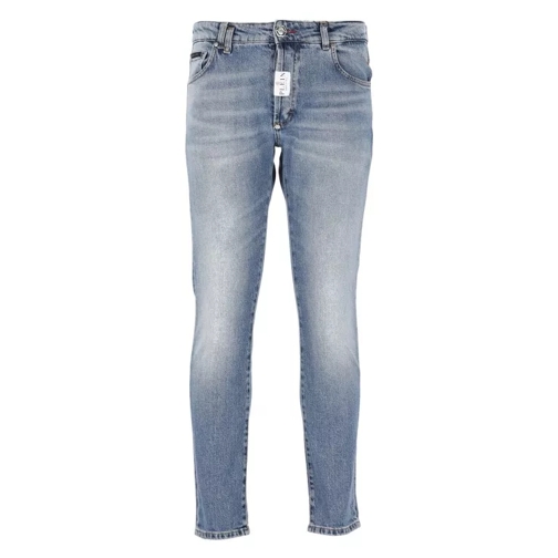 Philipp Plein Cotton Jeans Blue 