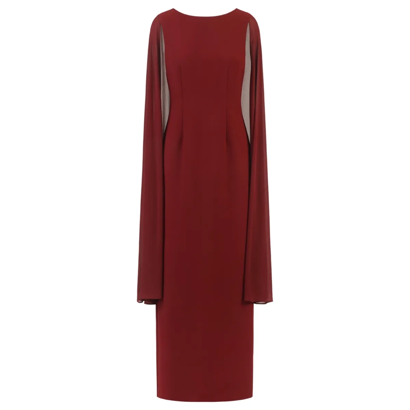 Kraimod Abendkleid Brautkleid bordeaux