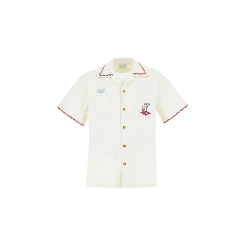 Drôle De Monsieur Overhemd Cocktail Shirt Neutrals