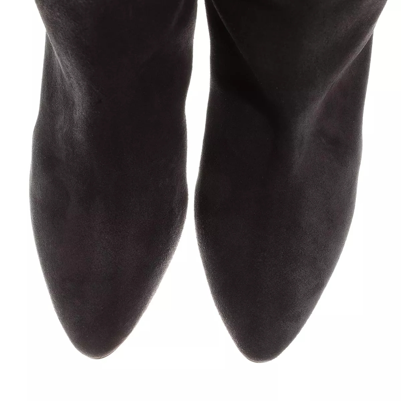 Isabel Marant Stiefel Lispa Heeled Boots Suede Faded Black(Image 4)