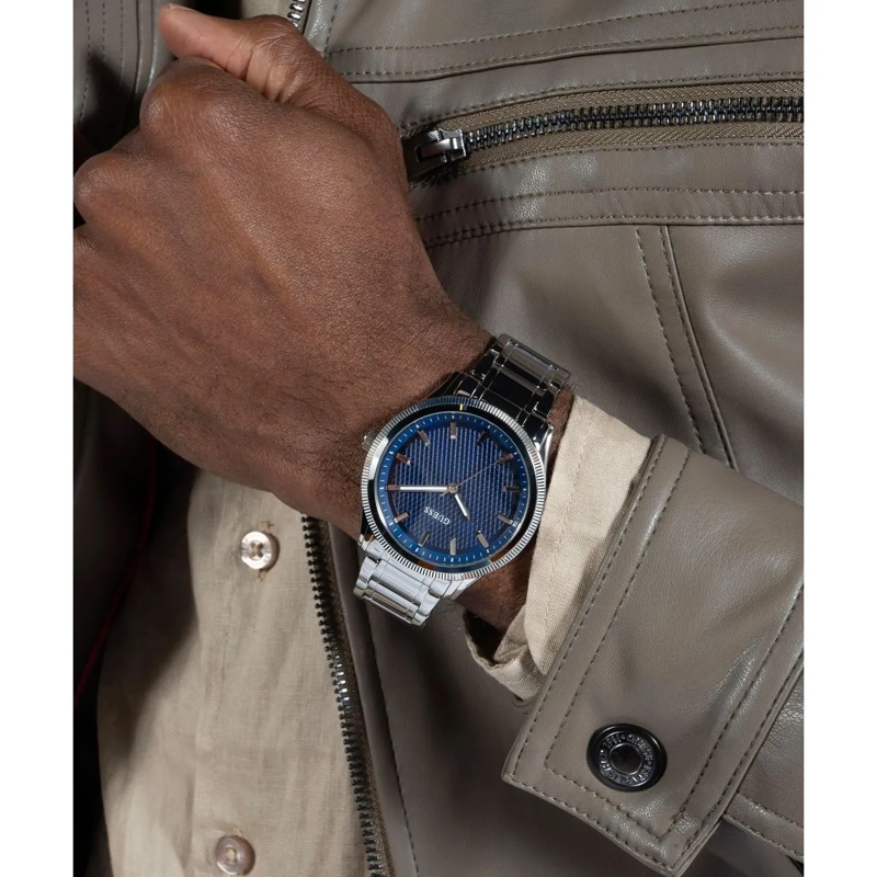 Guess Quarzuhr Quarz-Analoguhr Dex silber(Image 3)