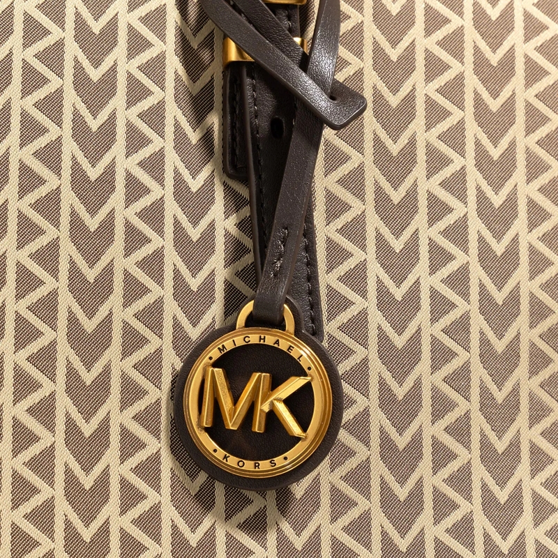 MICHAEL Michael Kors Shopper Quinn Lg Ew Tz Tote Natural(Image 4)