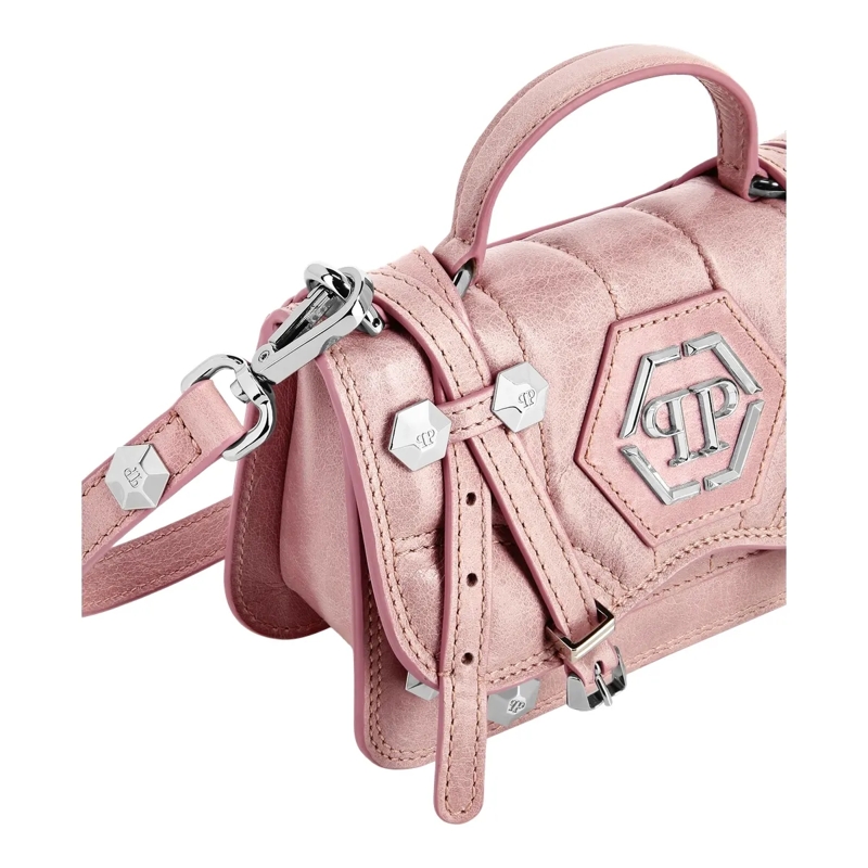 Philipp Plein Crossbody Bag Henkel Tasche Hexagon nude(Image 4)