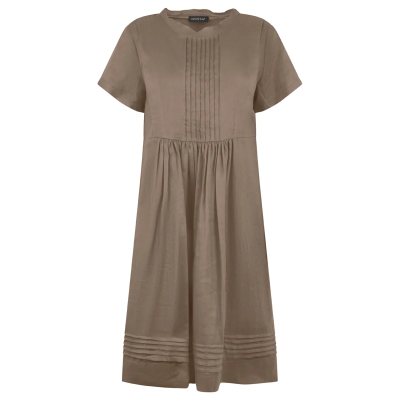 Apart Midikleid Kleid beige