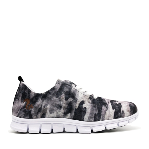 thies Low-Top Sneaker thies ® PET Sneaker camo grey | vegan aus recycelt mehrfarbig