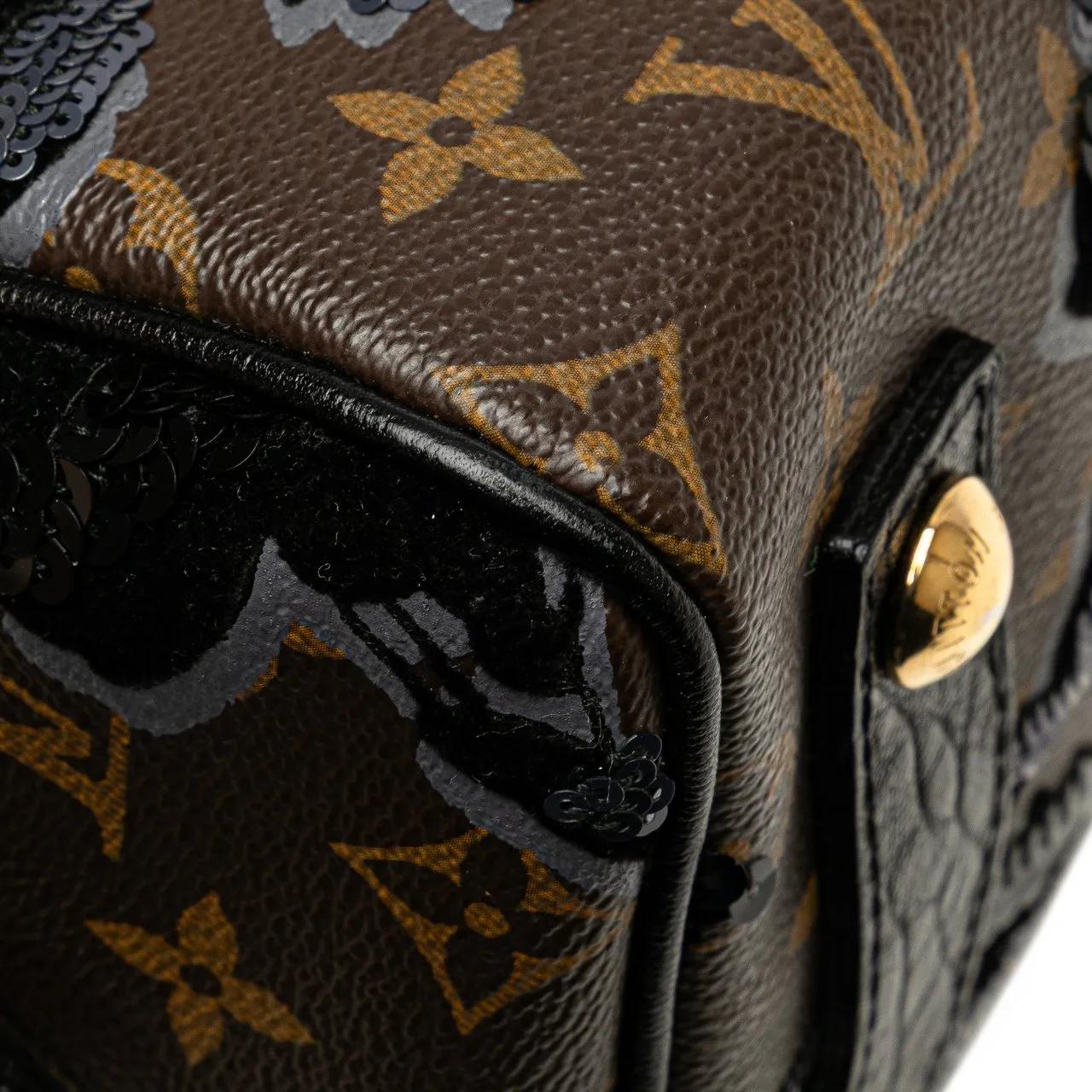 Thumbnail - Louis Vuitton Crossbody Bags - 2010 Monogram Fleur De Jais Carrousel - Gr. unisize - in Braun - für Damen
