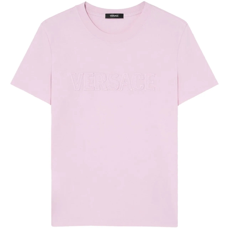 Versace T-Shirt Top Pastel Pink rose
