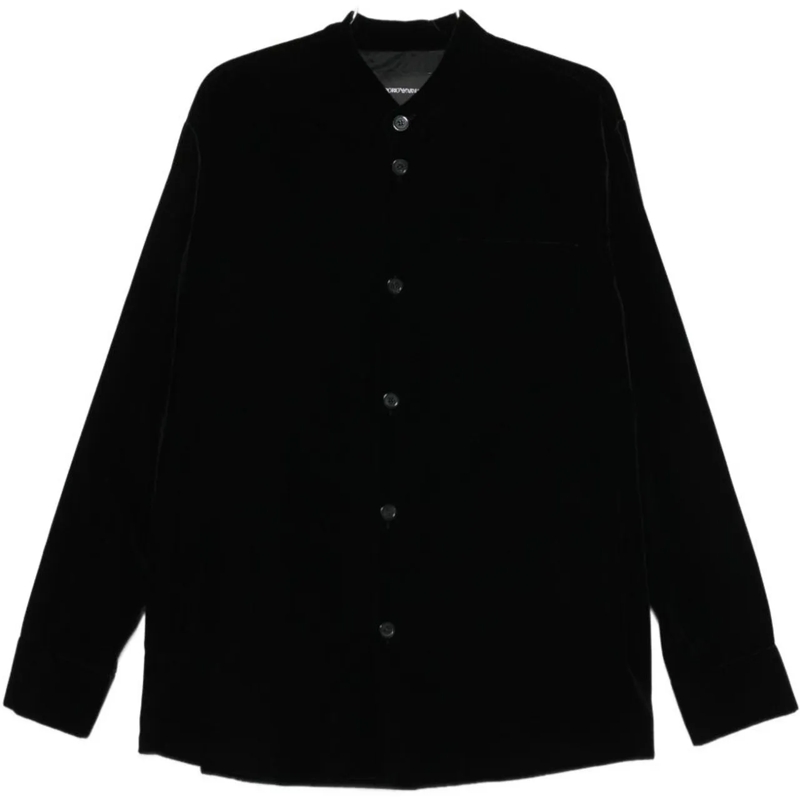 Emporio Armani Legeres Oberteil Shirts Black schwarz