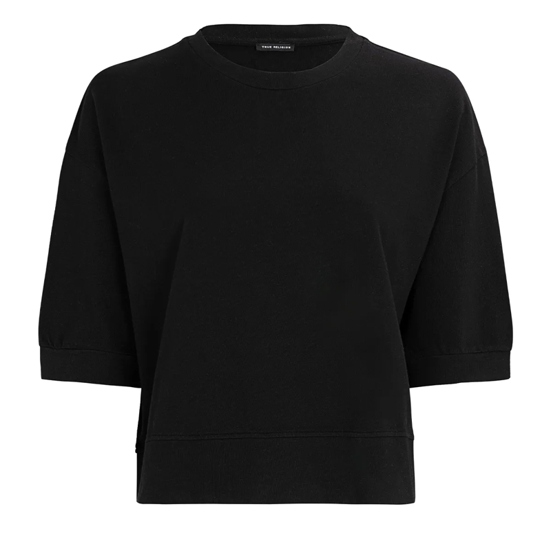 True Religion T-Shirt T-Shirt LYLA schwarz