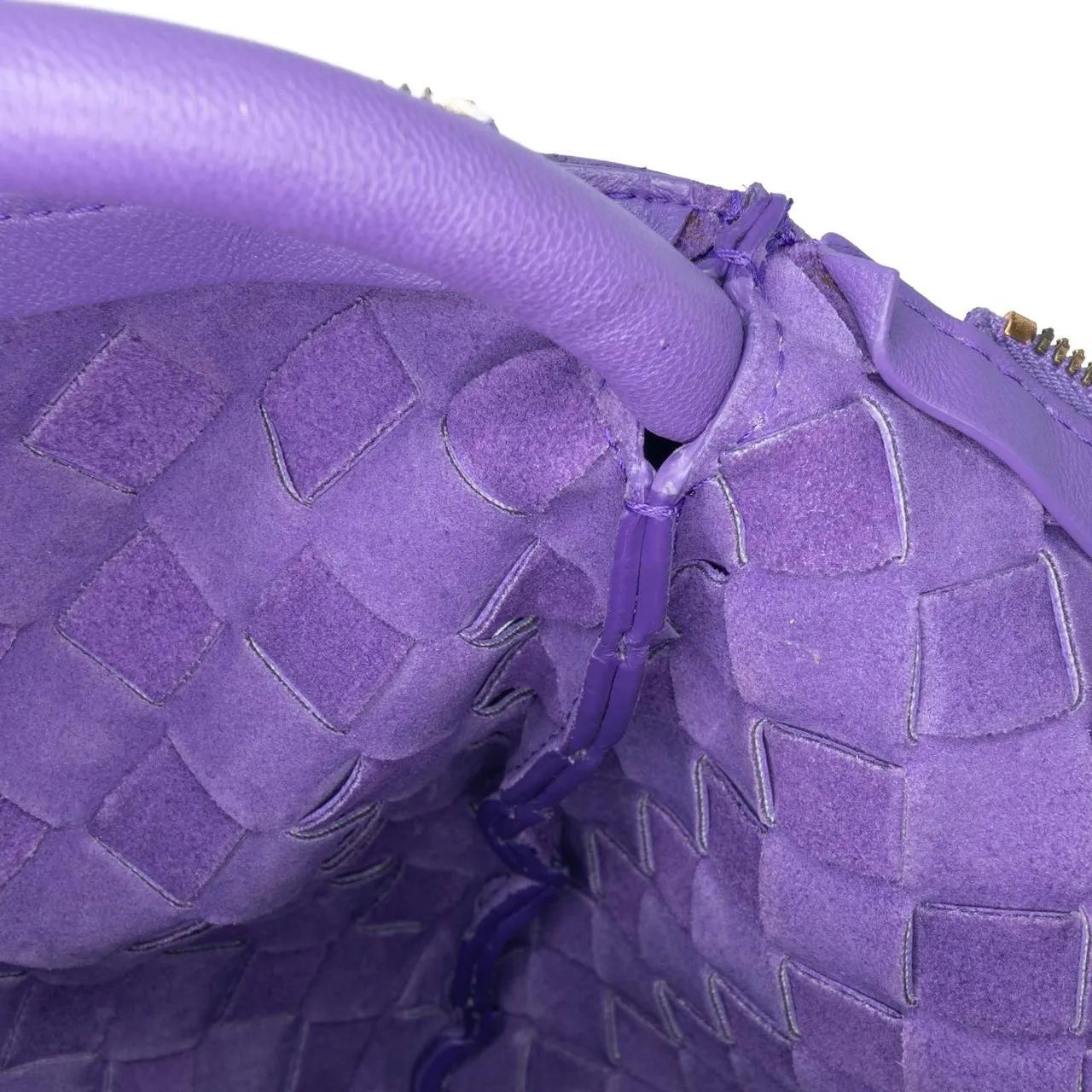 Thumbnail - Bottega Veneta Crossbody Bags - Small Nappa Intrecciato Turn Pouch - Gr. unisize - in Orange - für Damen