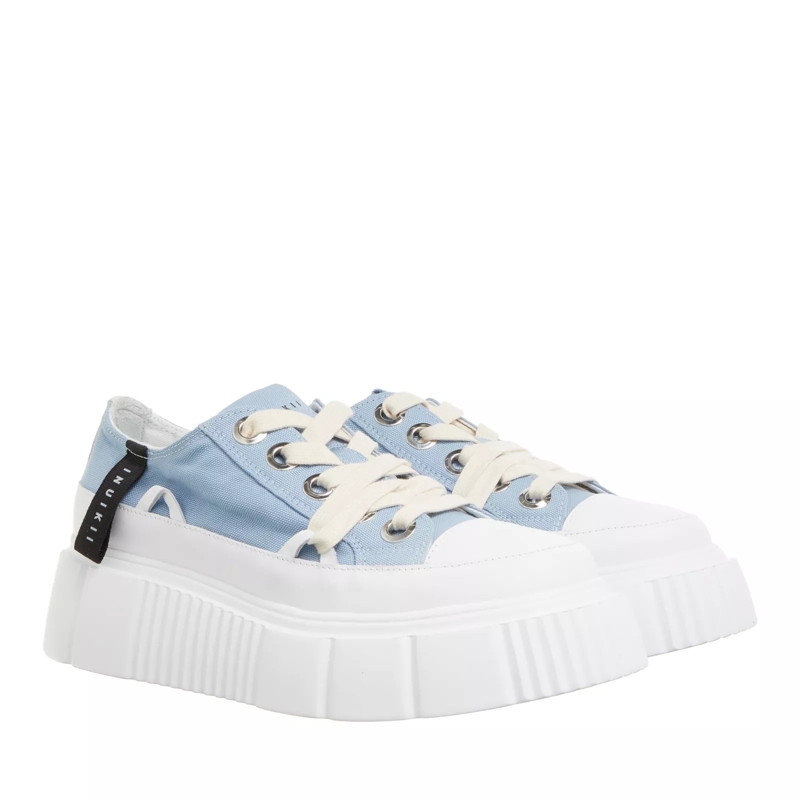 INUIKII Platform Sneakers Matilda Canvas Low 23 Blue