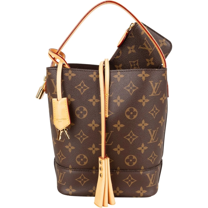 Louis Vuitton Tote Louis Vuitton Canvas Monogram Idole PM Bucket Hand braun