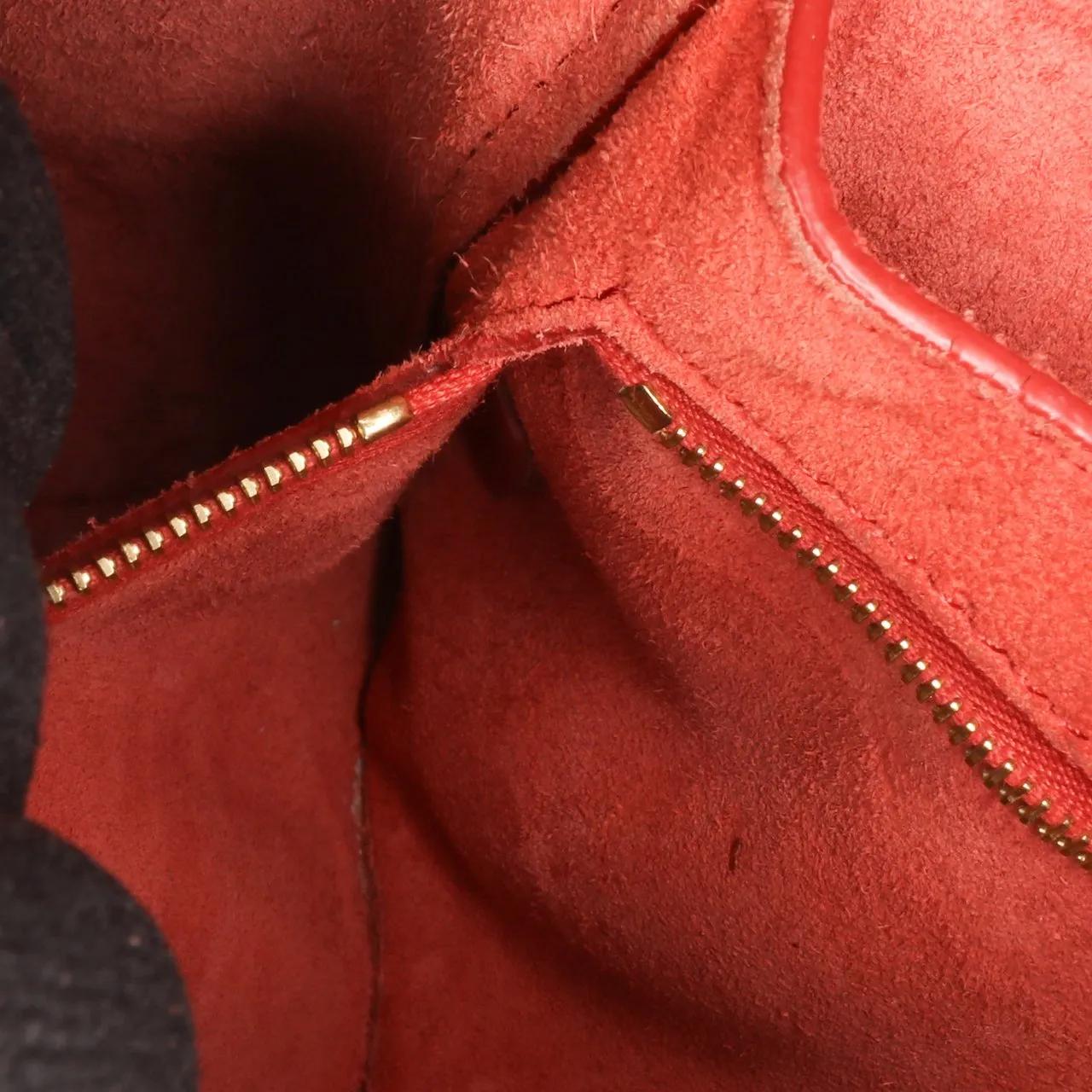 Thumbnail - Celine Hobo Bags - Small Leather Seau Sangle Bucket Bag - Gr. unisize - in Rot - für Damen