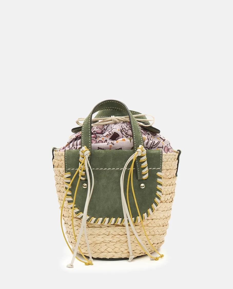 Cuba Lab Shoppers & Totes Habanera Bandana Handbag in groen