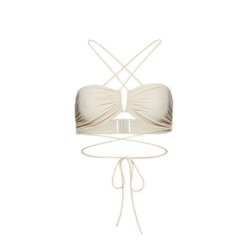 Magda Butrym  Top Bikini A Fascia Neutrals
