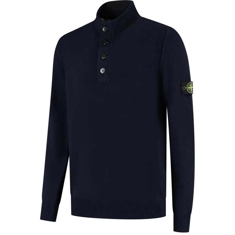 Stone Island  Ls Polo blau