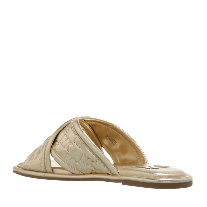 Michael kors 2025 slides gold