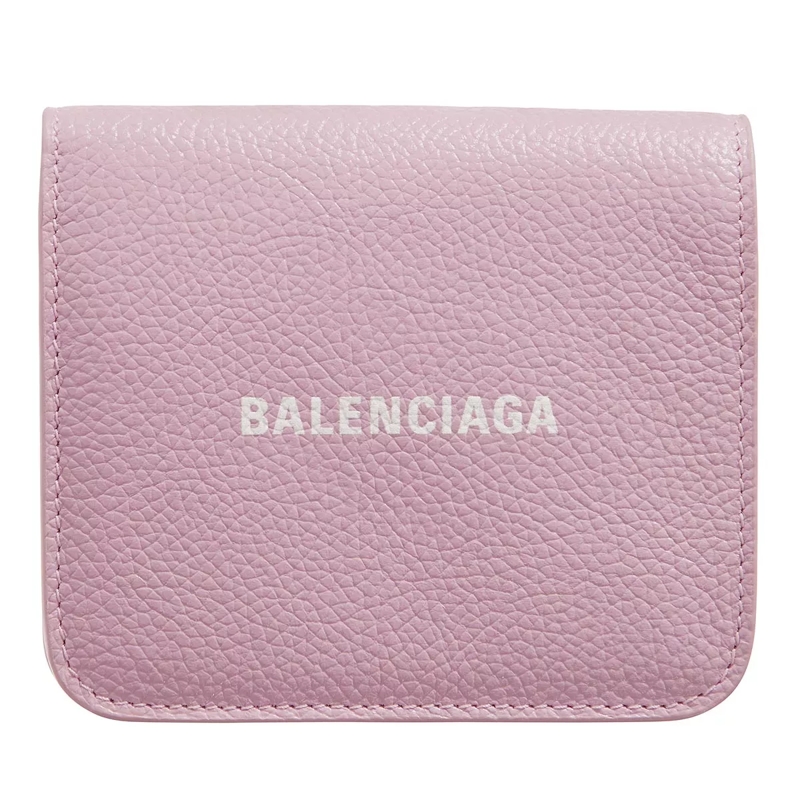 Balenciaga Bi-Fold-Portemonnaie Flap Cash And Card Wallet Light Pink